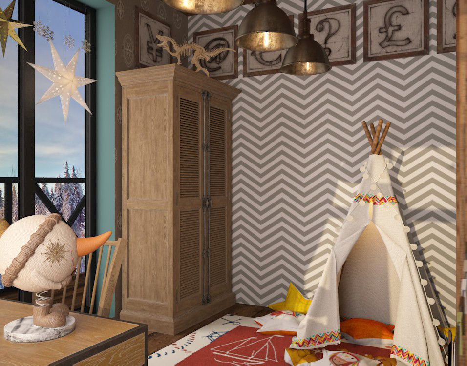 Коттедж в стиле Шале