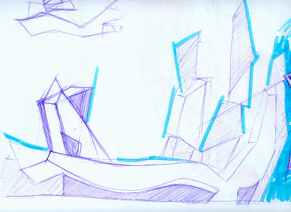 Размышление с карандашом - высотные здания