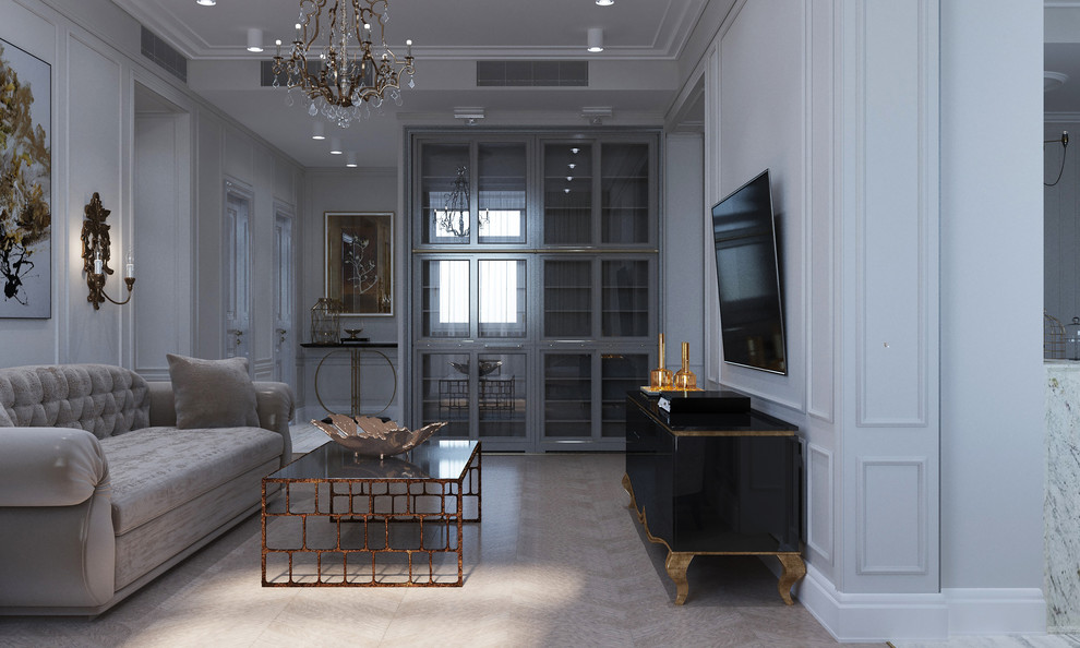 Квартира 135 кв.м. Современная классика.