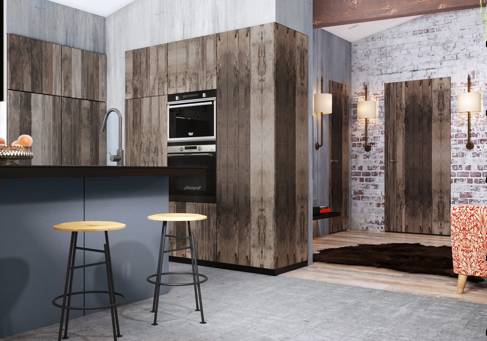 Проект для телеканала НТВ. Кухня-Гостиная