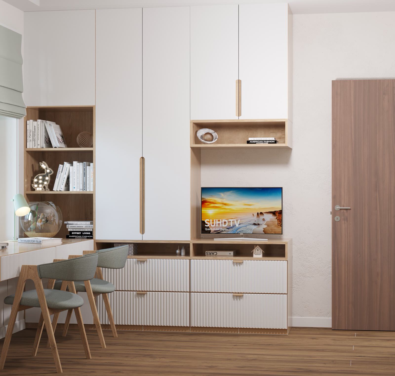 Обложка проекта: Дизайн-проект квартиры для семьи ЖК Русский Авангард