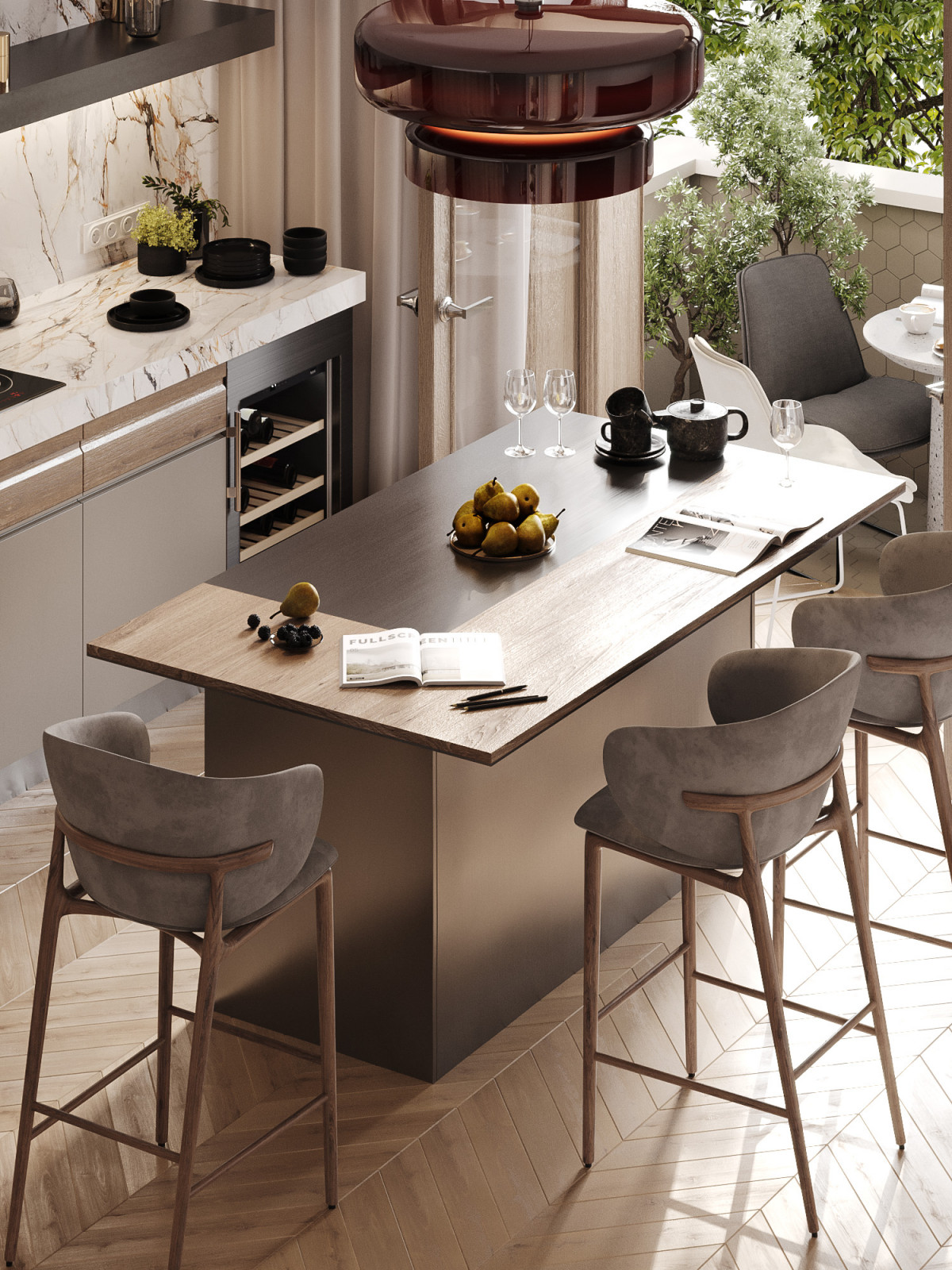 Квартира с художественной мастерской