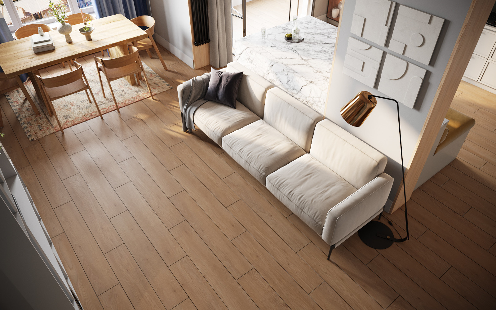 Большая квартира в ЖК Символ