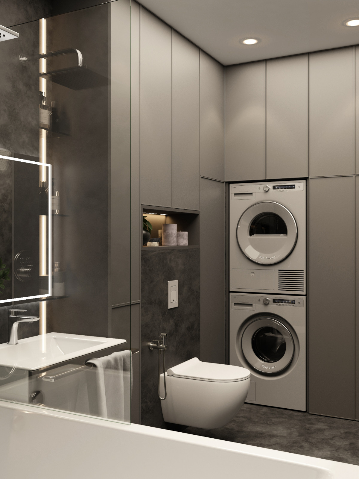 Дизайн-проект квартиры 50 кв.м. Хабаровск