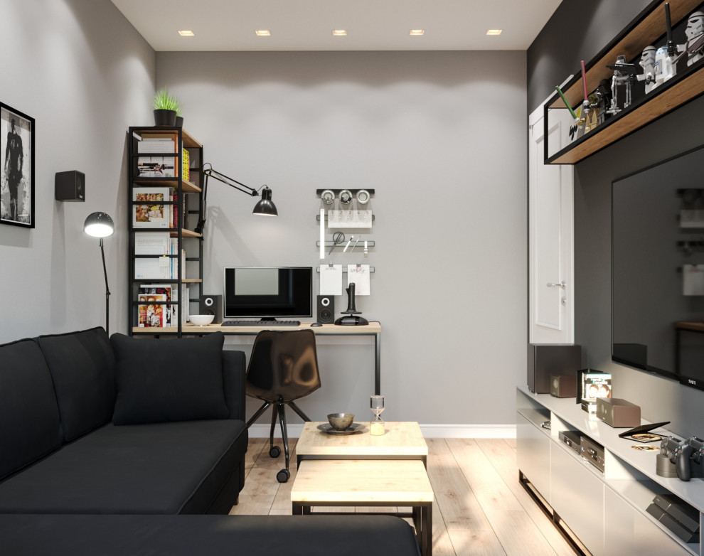 Обложка проекта: Квартира для молодой семьи ЖК Аврора