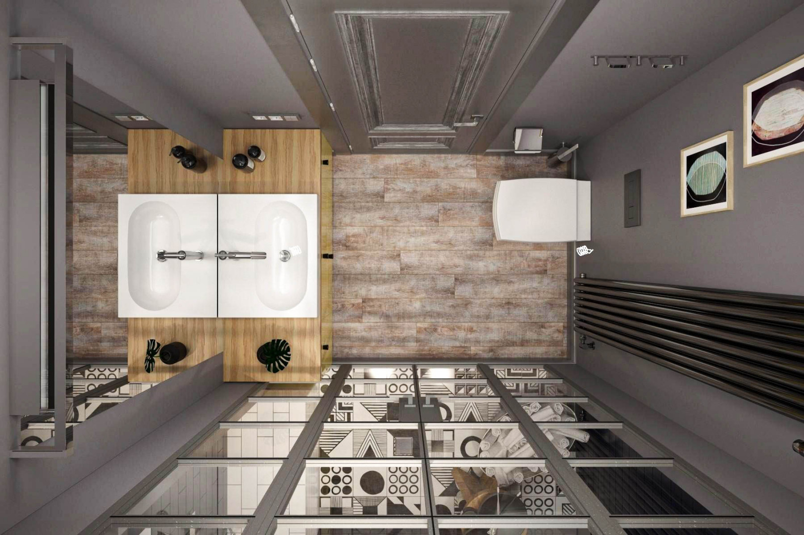 Визуализация ванной комнаты