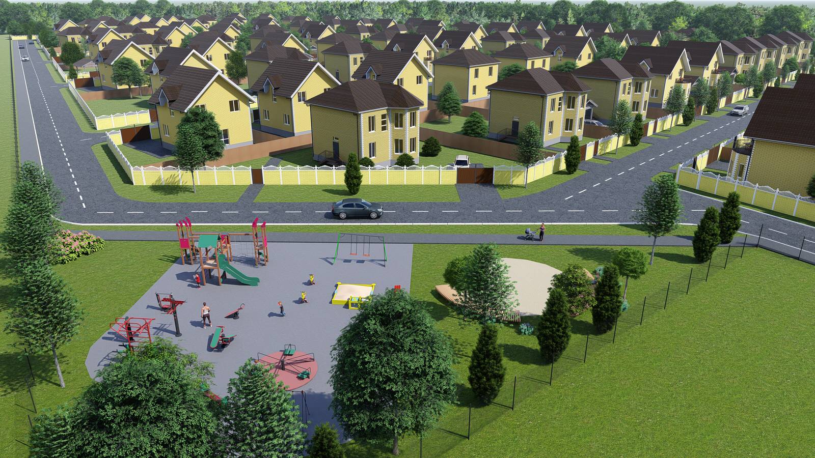 Коттеджный поселок "Адмиралтейский-2" в Краснодаре