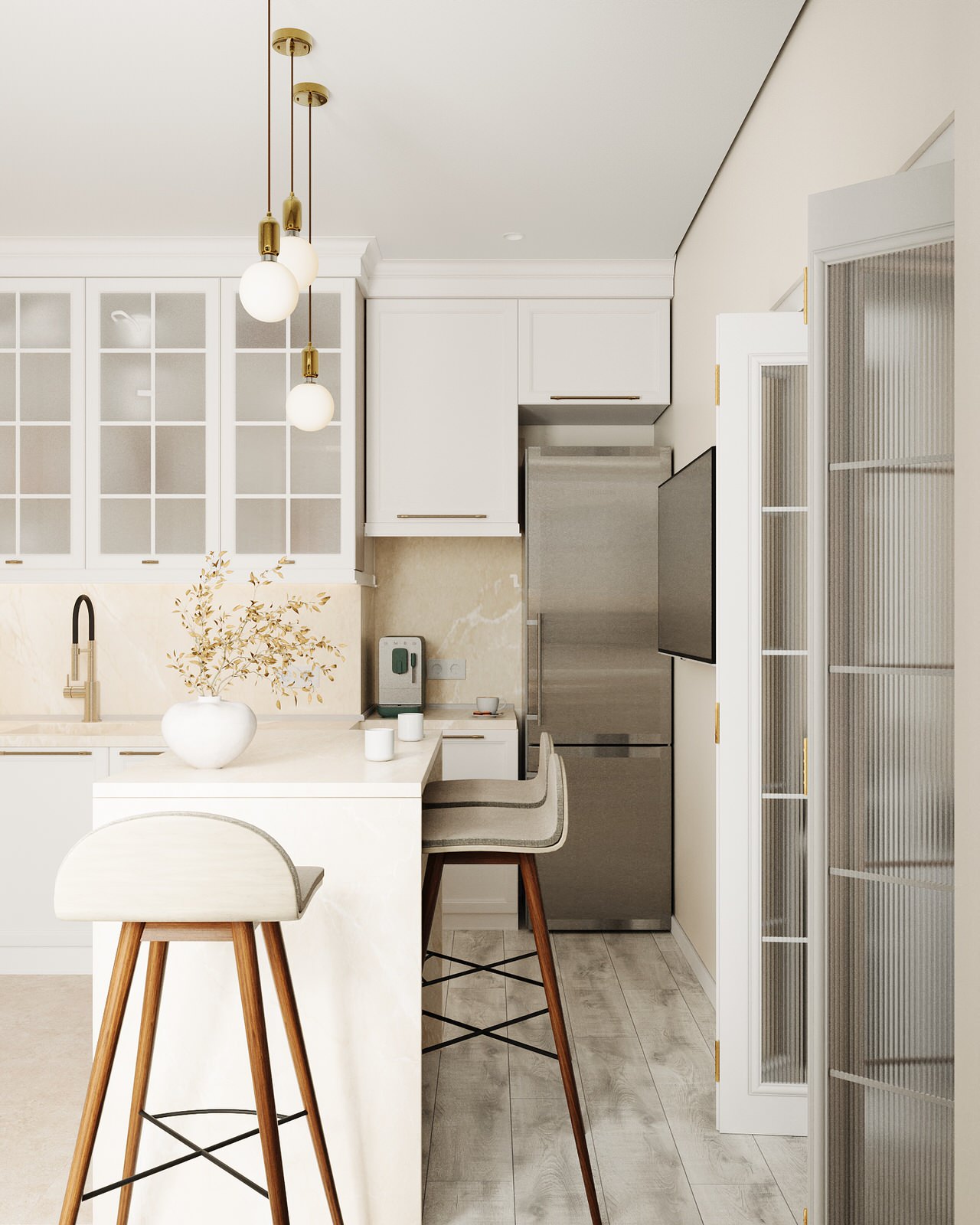 Четырехкомнатная квартира в сердце города