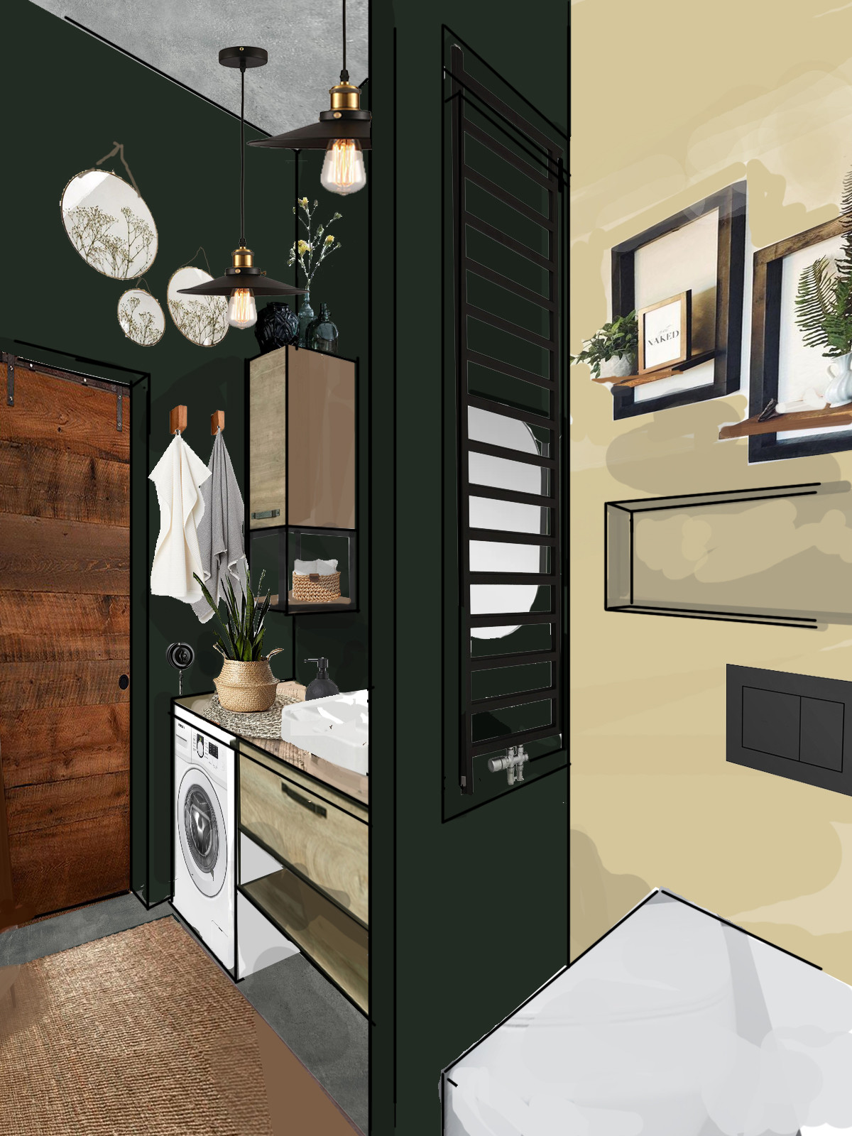 Обложка проекта: Зеленый санузел