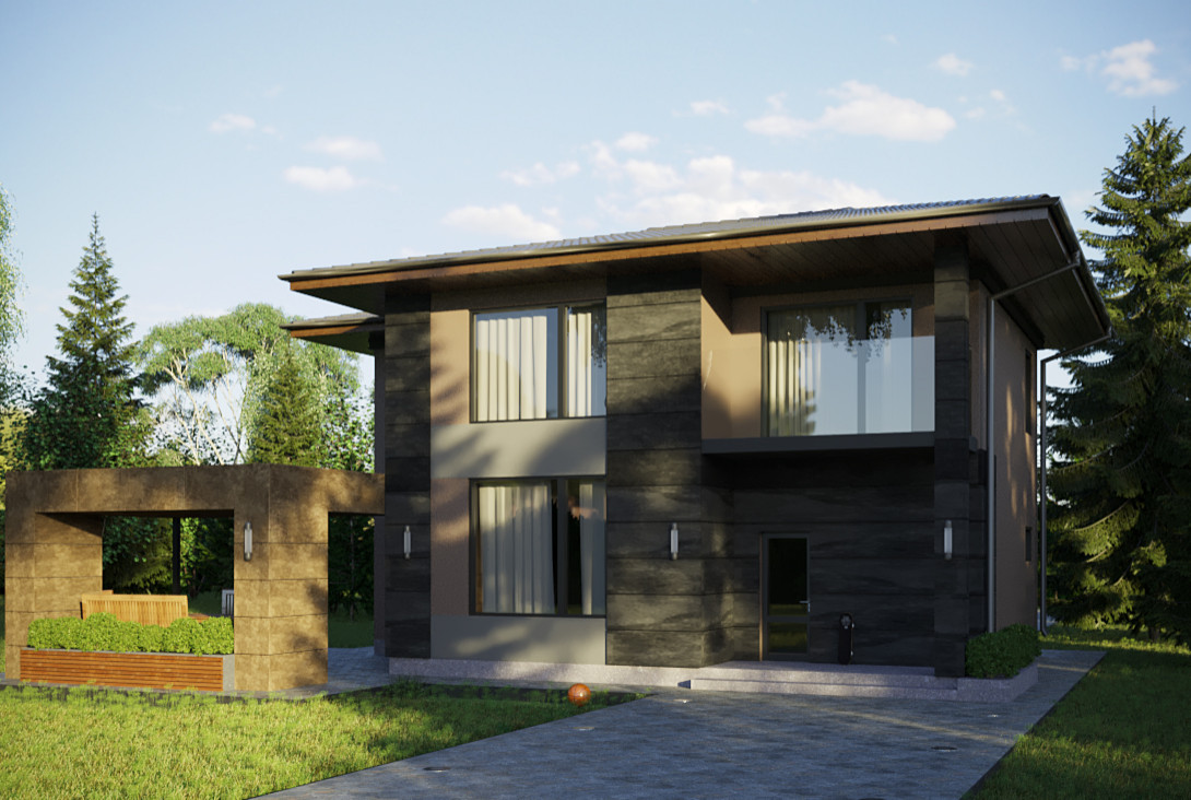 Дизайн-проект фасадов