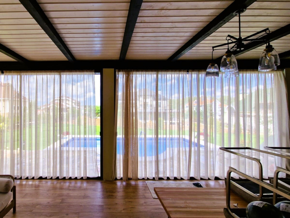 Раздвижное остекление террасы Люксист