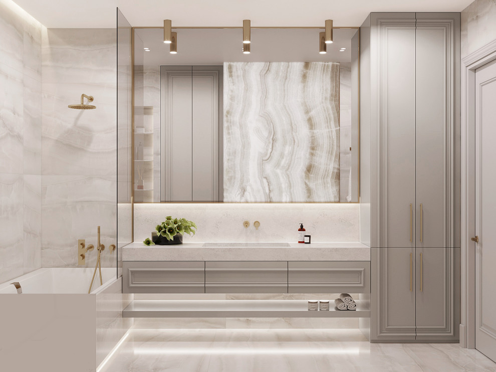 Дизайн-проект жилого дома в ЖК «Сердце Столицы» 80.3 кв.м