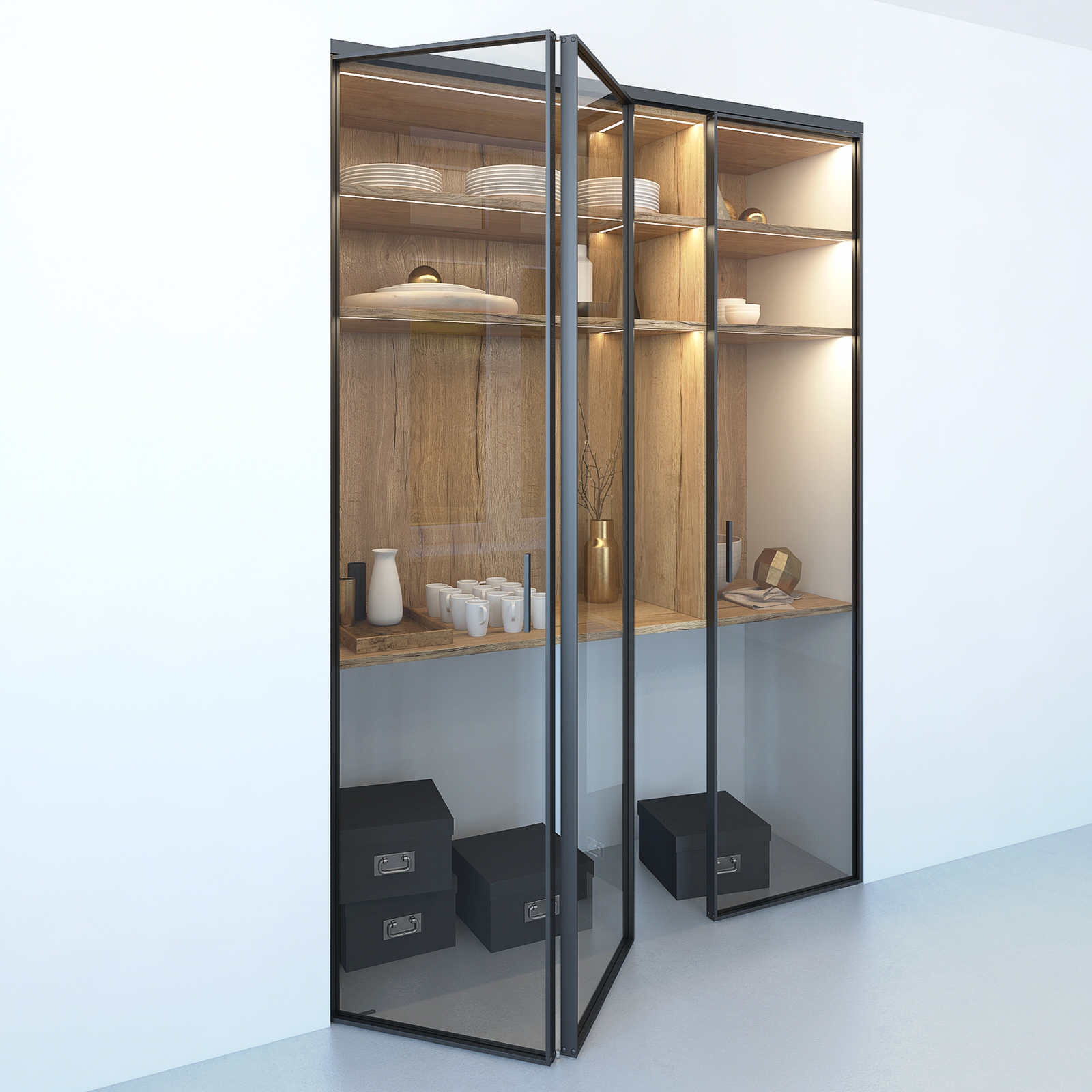 Cкладные двери raumplus