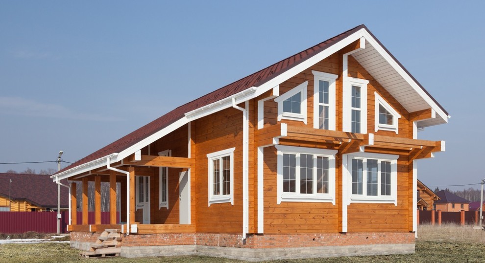Строительство домов из клееного бруса
