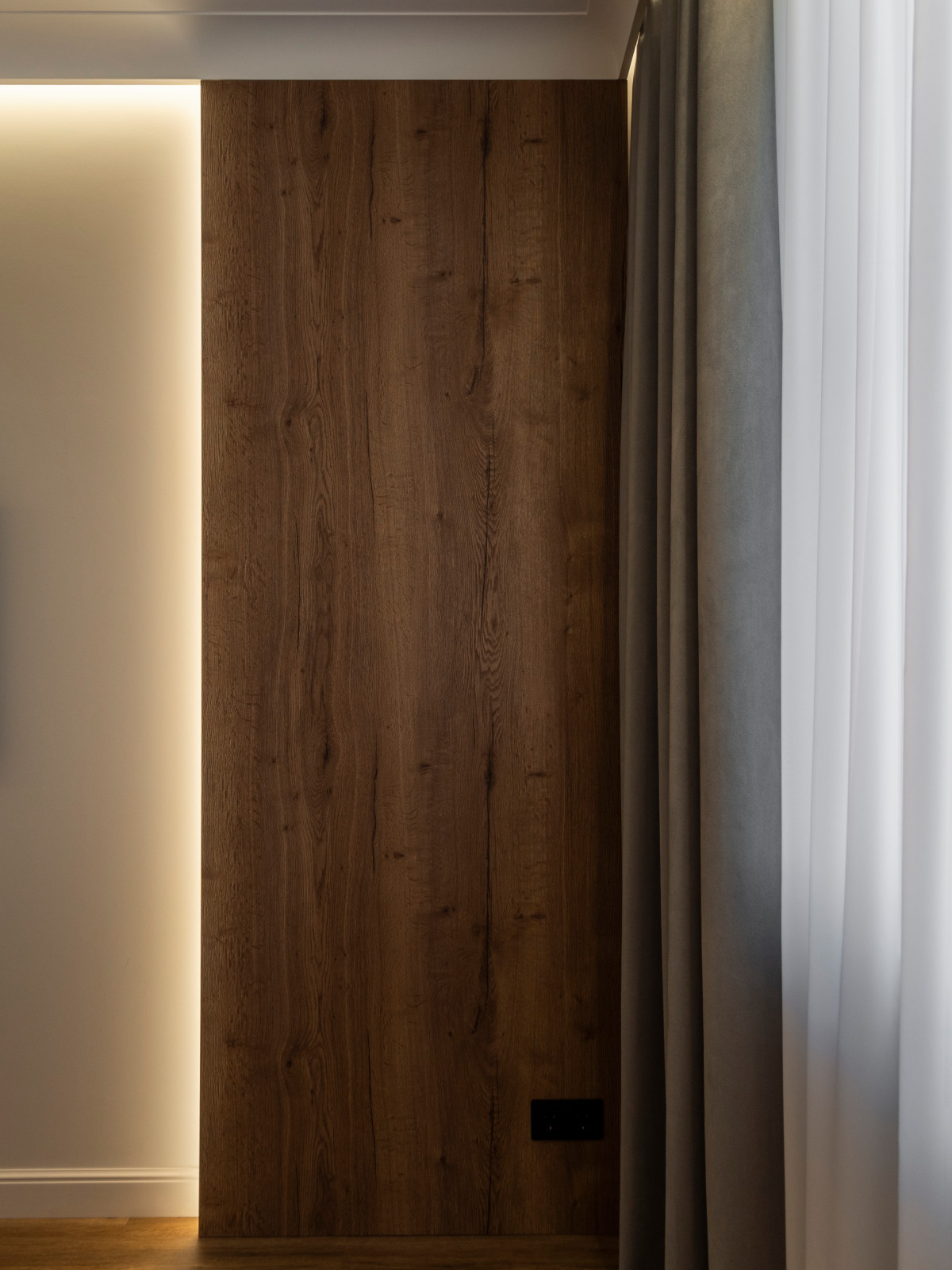 Спальная для молодой пары в ЖК Лучи