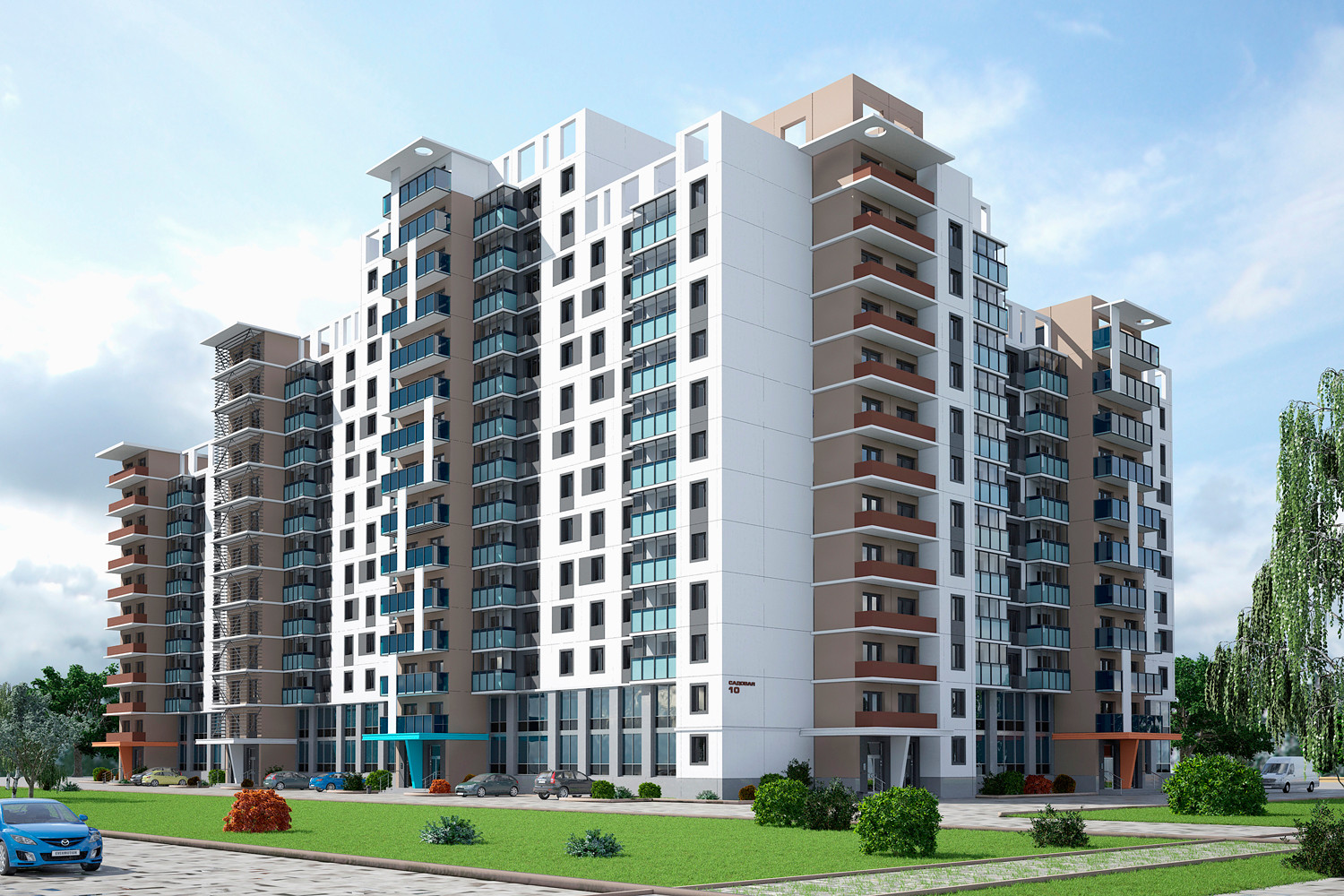 Обложка проекта: Фасадные решения. Москва