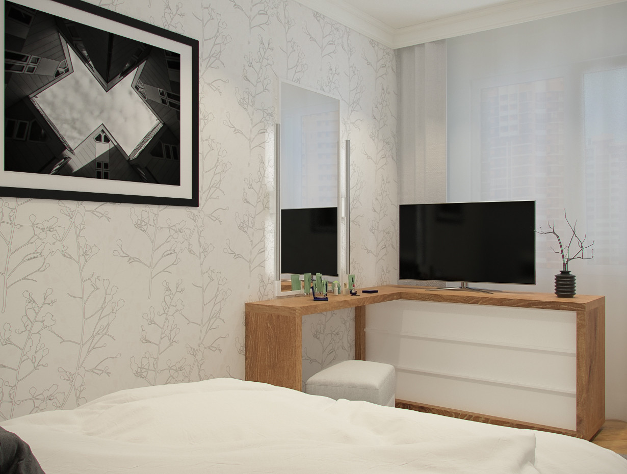 Минималистичная, уютная квартира