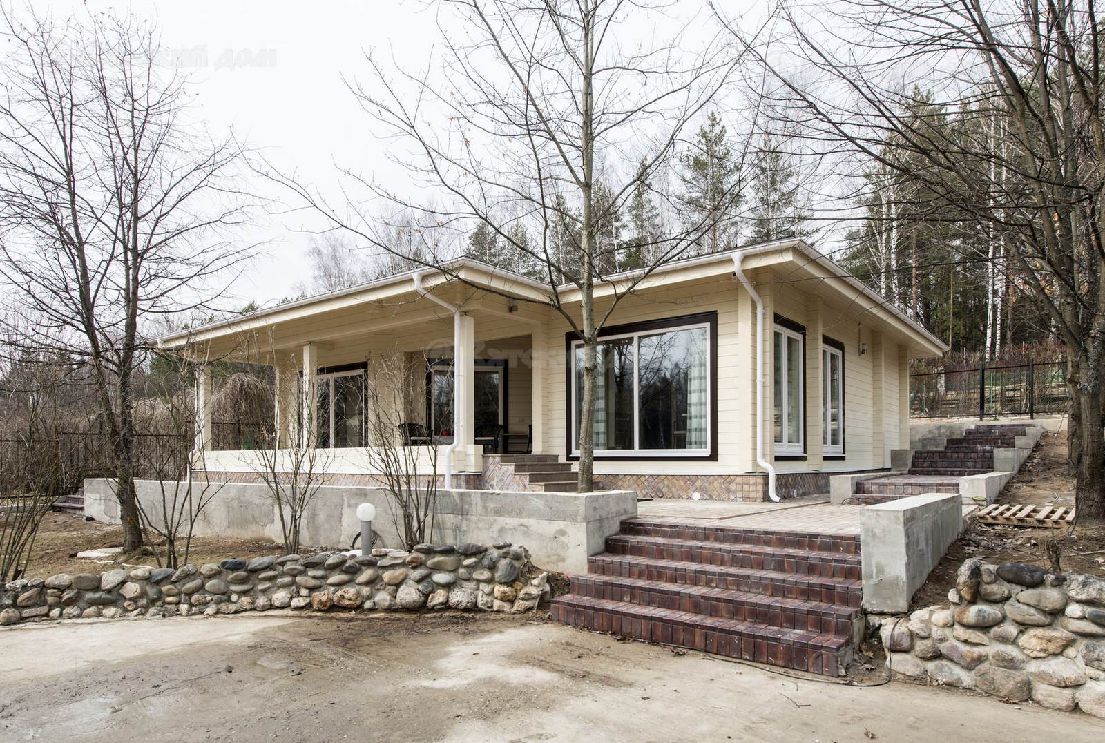 Обложка проекта: Баня из клееного бруса БК-200-53