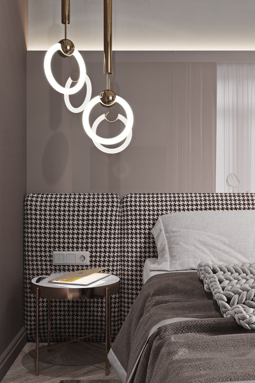 Квартира с сочными цветовыми акцентами для большой семьи