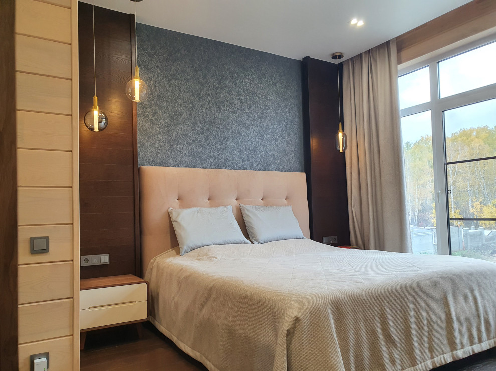 Дом из клееного бруса в пригороде Барнаула