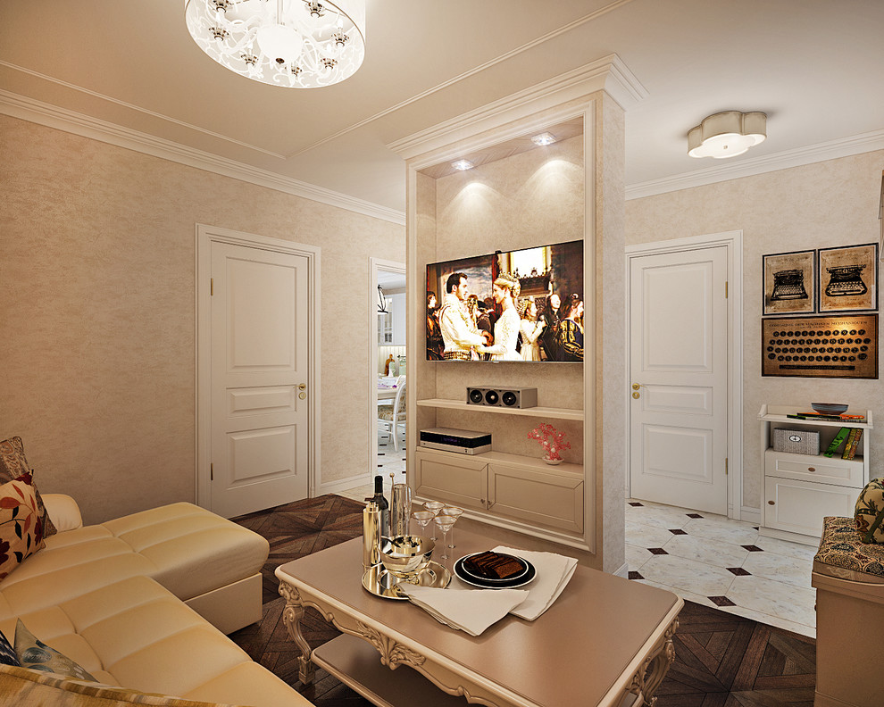 Обложка проекта: Небольшая гостиная