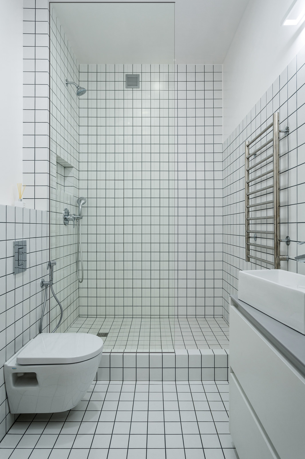 Минималистическая студия в Сколково