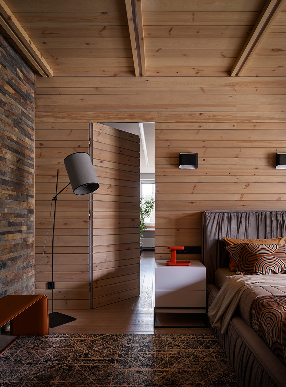 Интерьер загородного дома по проекту Павла Лопанова