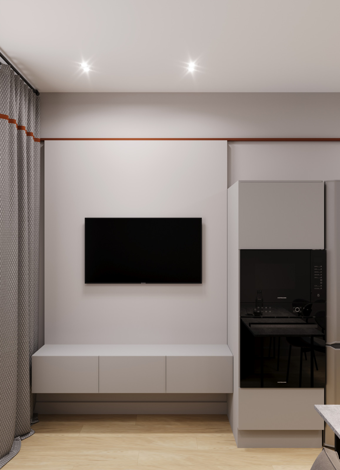 Однокомнатная квартира в ЖК Капитал, Самара