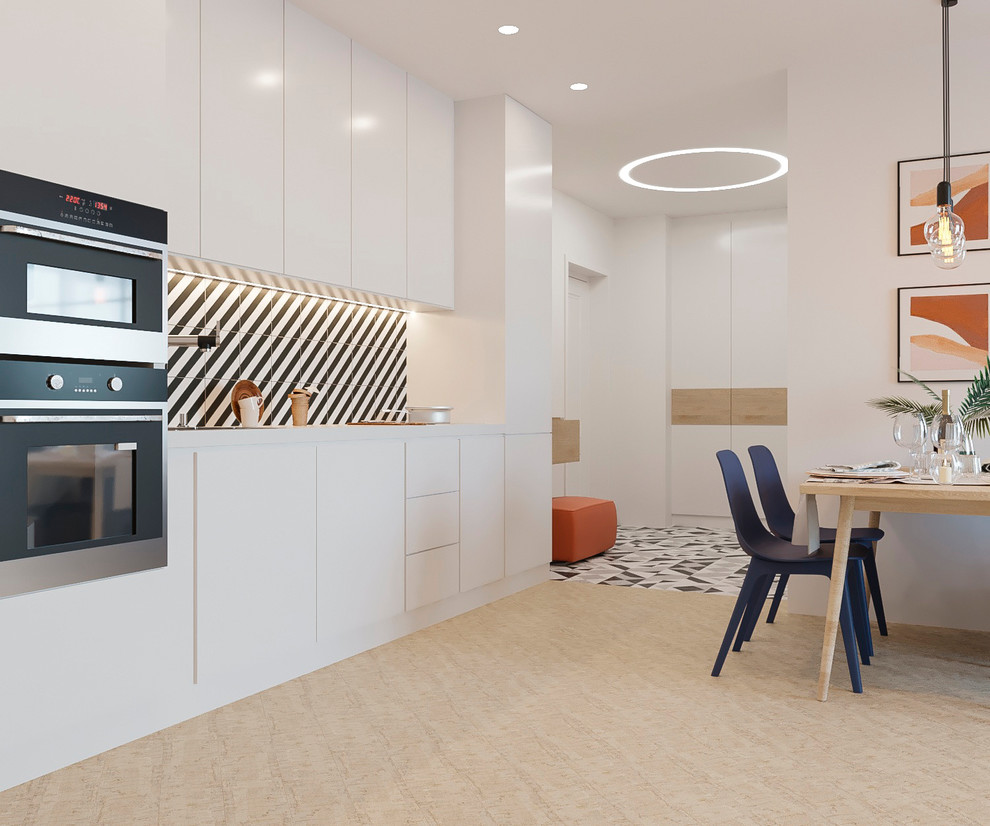 Трехкомнатная студия