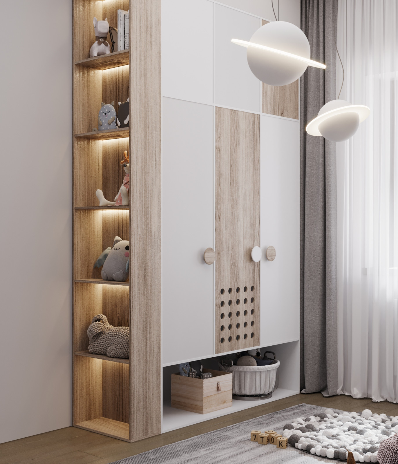 Квартира в серых тонах