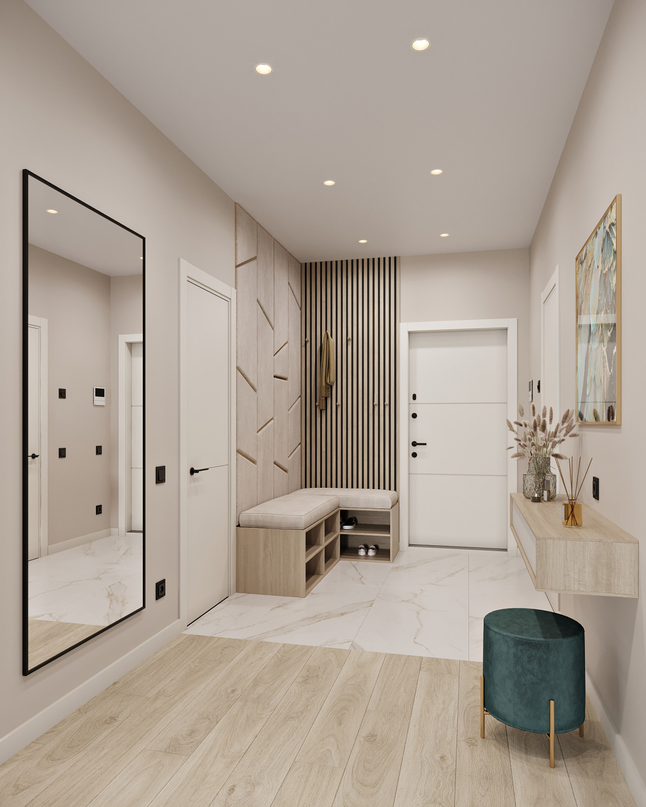 Обложка проекта: Четырехкомнатная квартира, г. Реутов