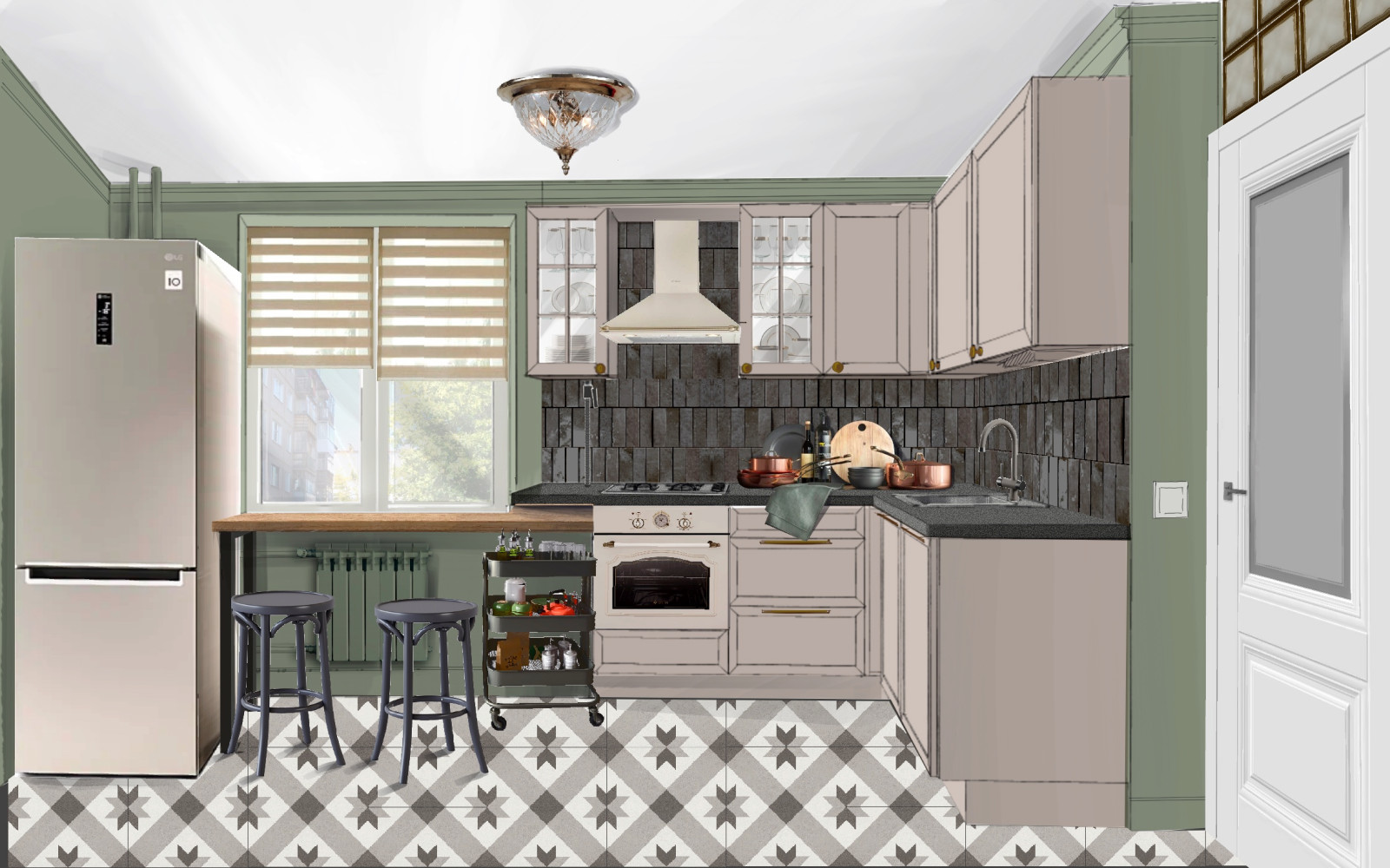 Сочная классика в старом фонде