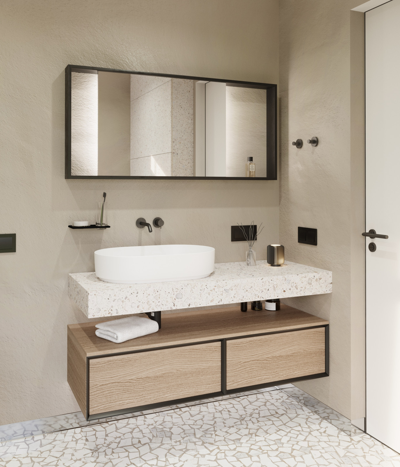 Дизайн-проект ванной комнаты