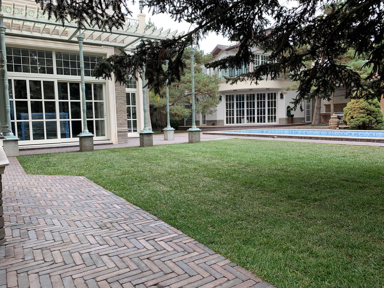 Ландшафт частного участка