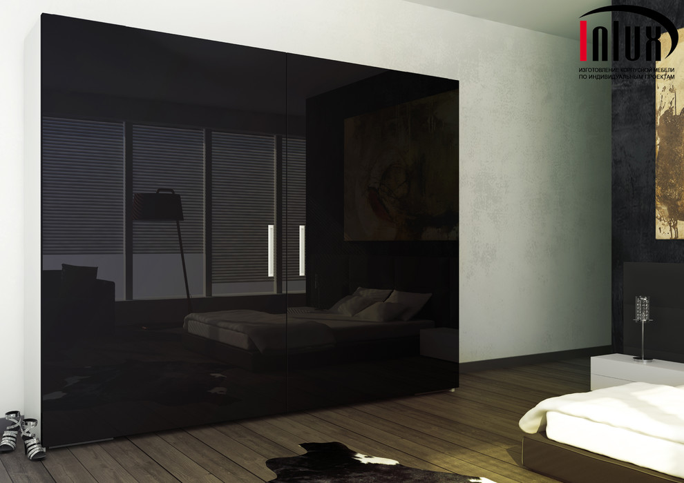 Шкафы с компланарной системой раздвижения дверей