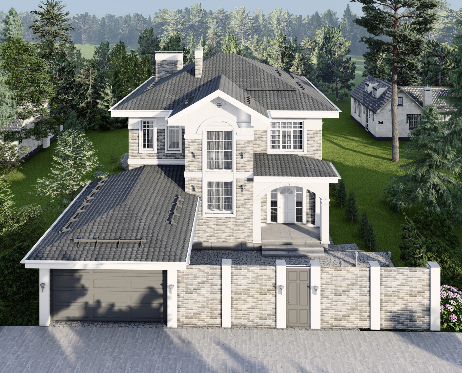 Дом в классическом стиле