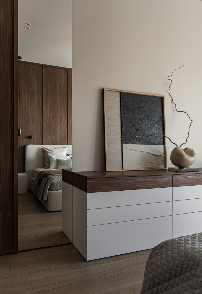 Квартира для активной семьи в минималистичном стиле