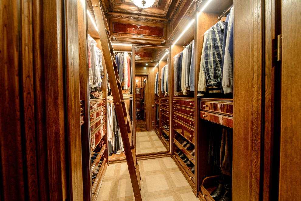 Гардеробная - шкатулка в английском стиле