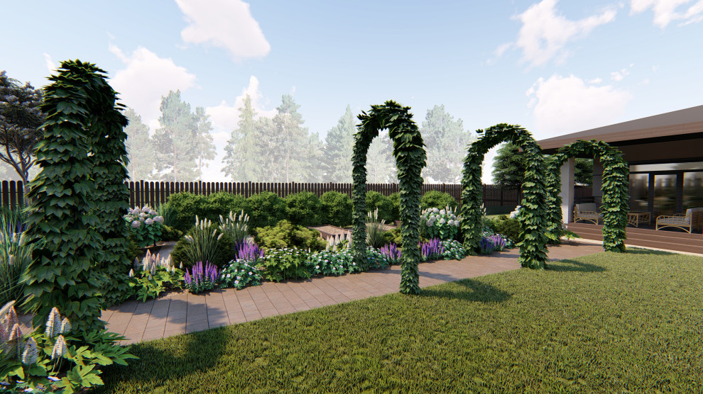 Благоустройство участка, 13 соток