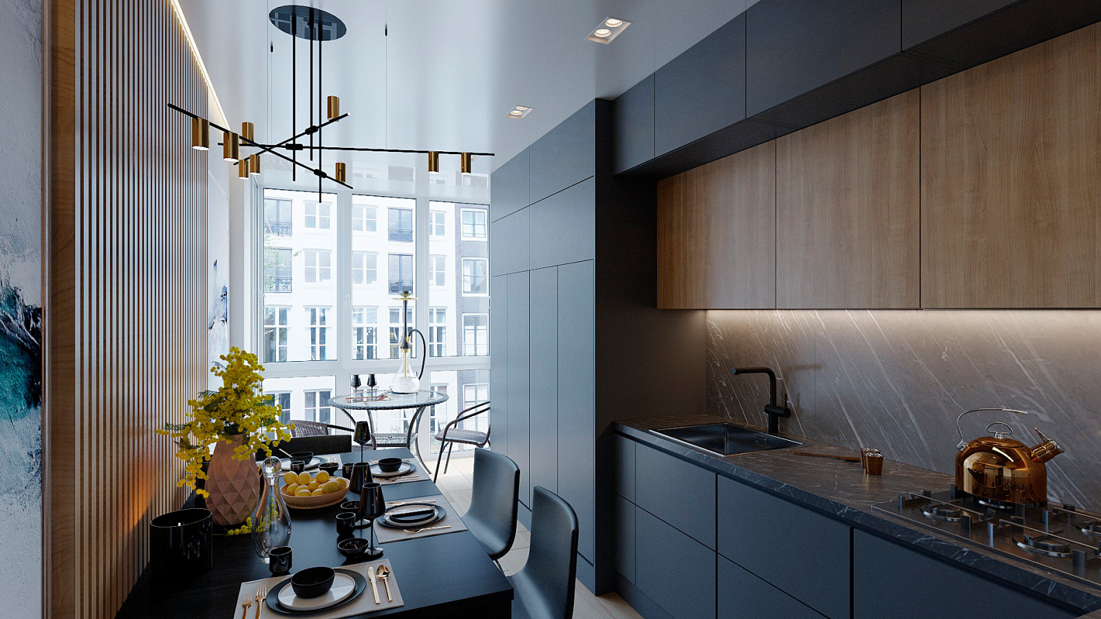 Дизайн интерьера кухни в квартире