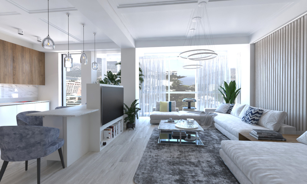 Гостиная-кухня