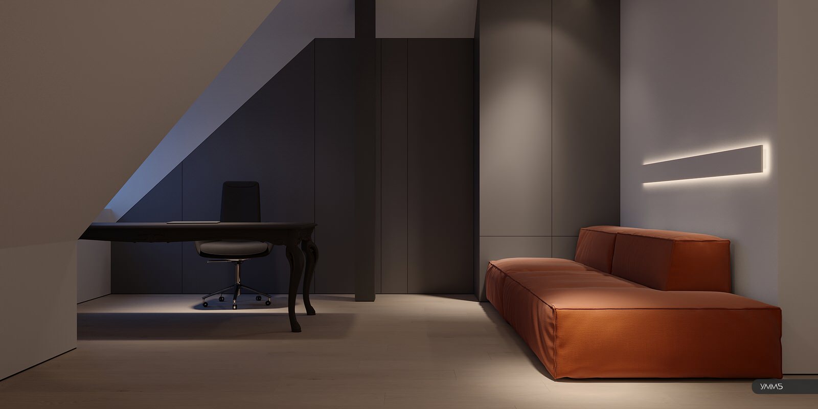 SVETLOGORSK V | Проект двухуровневой квартиры в Светлогорске 302 м2