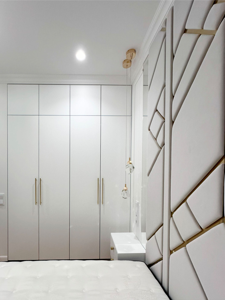 Золотой цвет в спальне