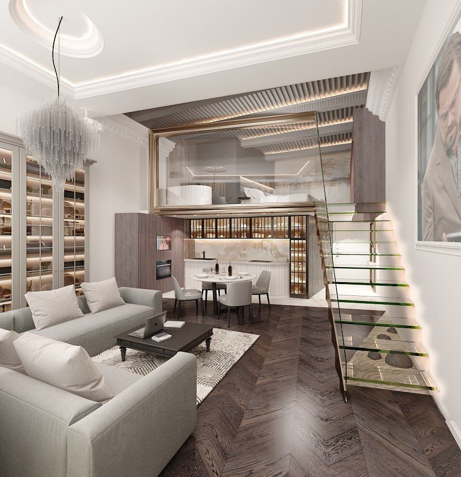 Обложка проекта: Дизайн проект квартиры ЖК Jazz