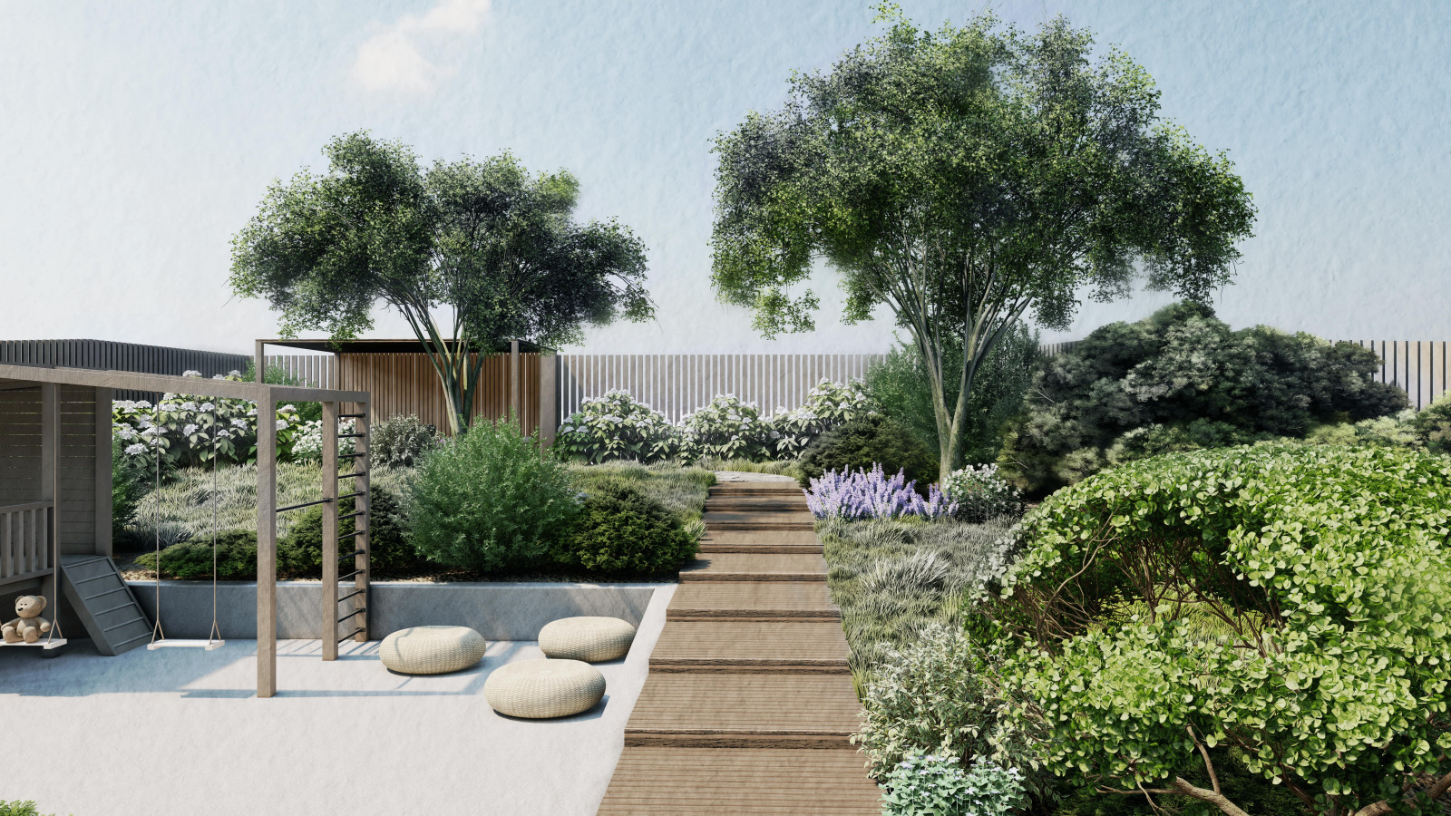 LASKU проект благоустройства частной территории