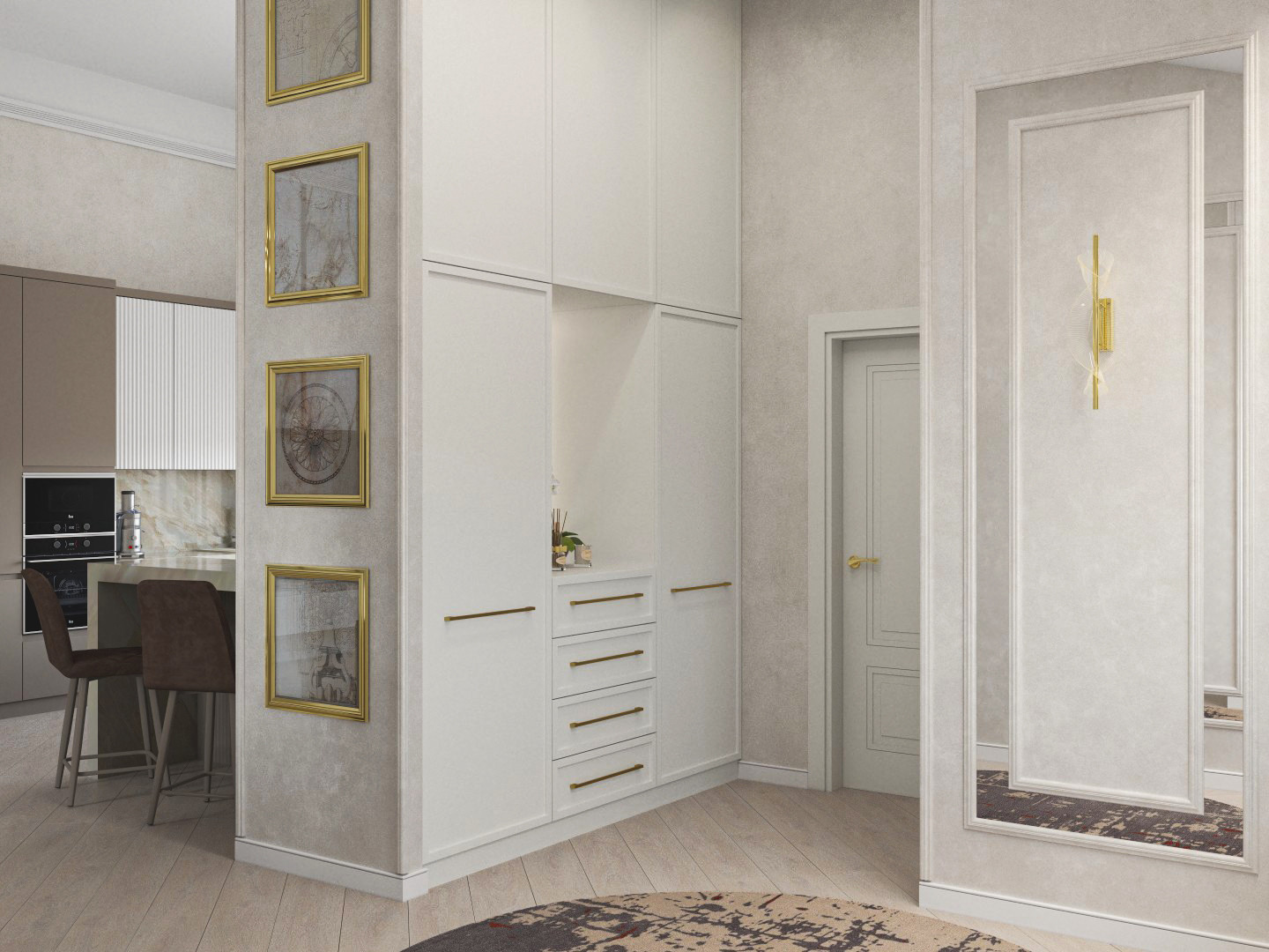 Загородный дом с выходом на террасу