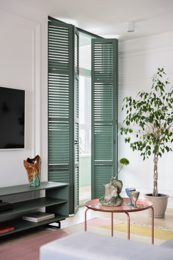 Стильная квартира с шаттерсами в Калининграде