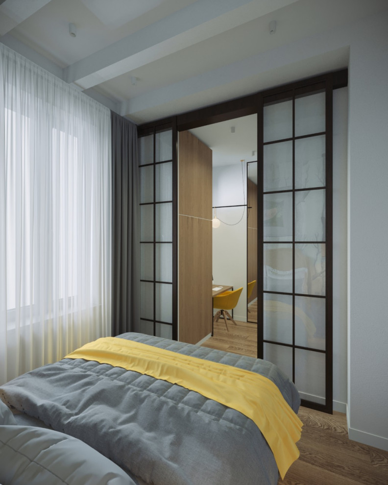 Сталинка с горчичным потолком