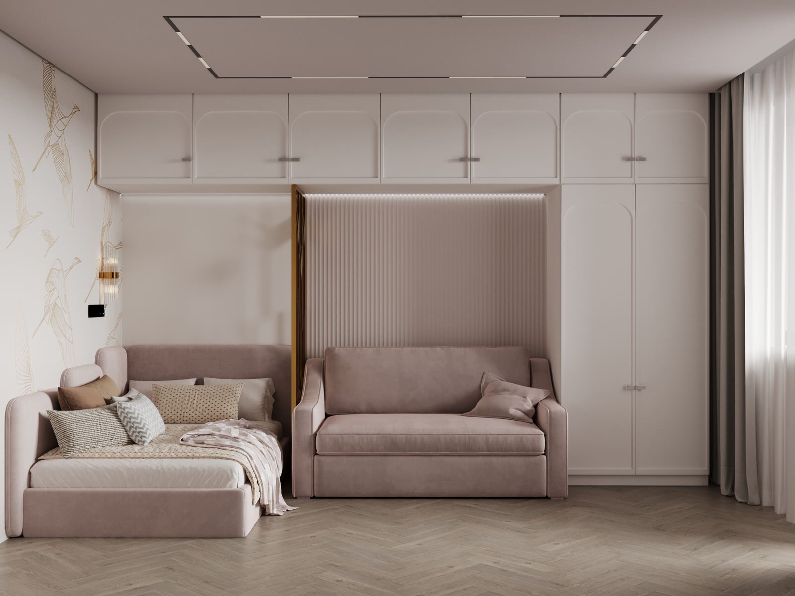 Дизайн проект - Квартира для большой семьи