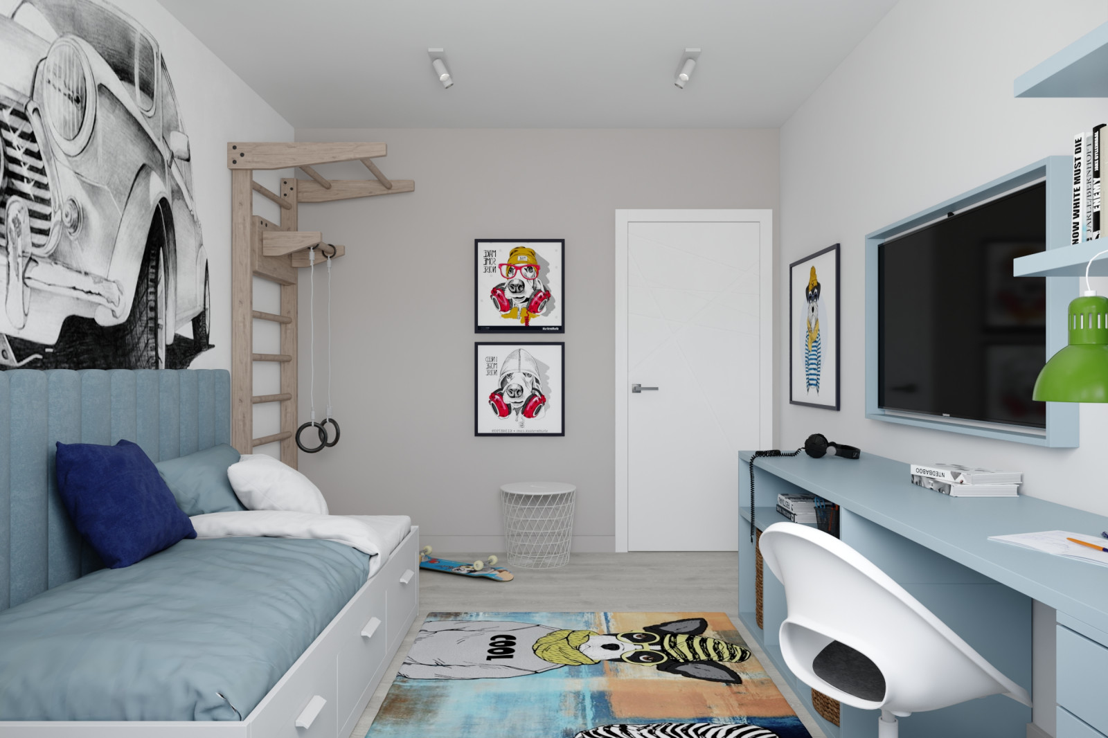 Дизайн квартиры в ЖК Король Плаза